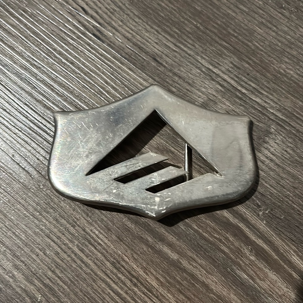 Vintage Emerica shield belt buckle